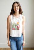 TH81  GRAPHIC TEE - NEON CACTUS (1 Piece)