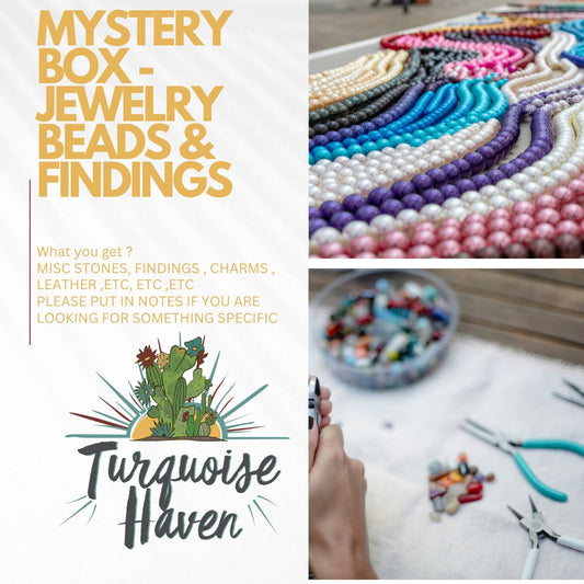 MYSTERY BOX - JEWELRY BEADS & FINDINGS