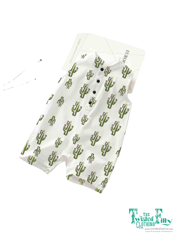 TF1253 ROMPER- CACTUS INFANT