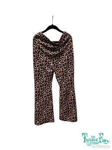 TF8007 CHEETAH BELL BOTTOMS  -TODDLER