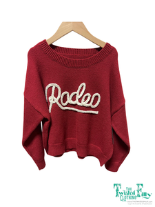 TF6970 SWEATER -RED RODEO - YOUTH