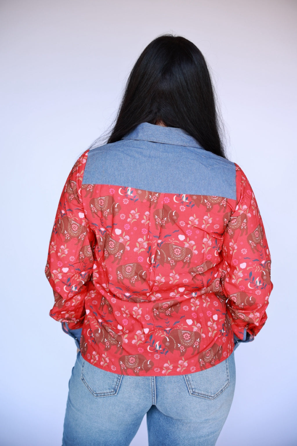 TH11 Red Buffalo Yoke with Tie 6