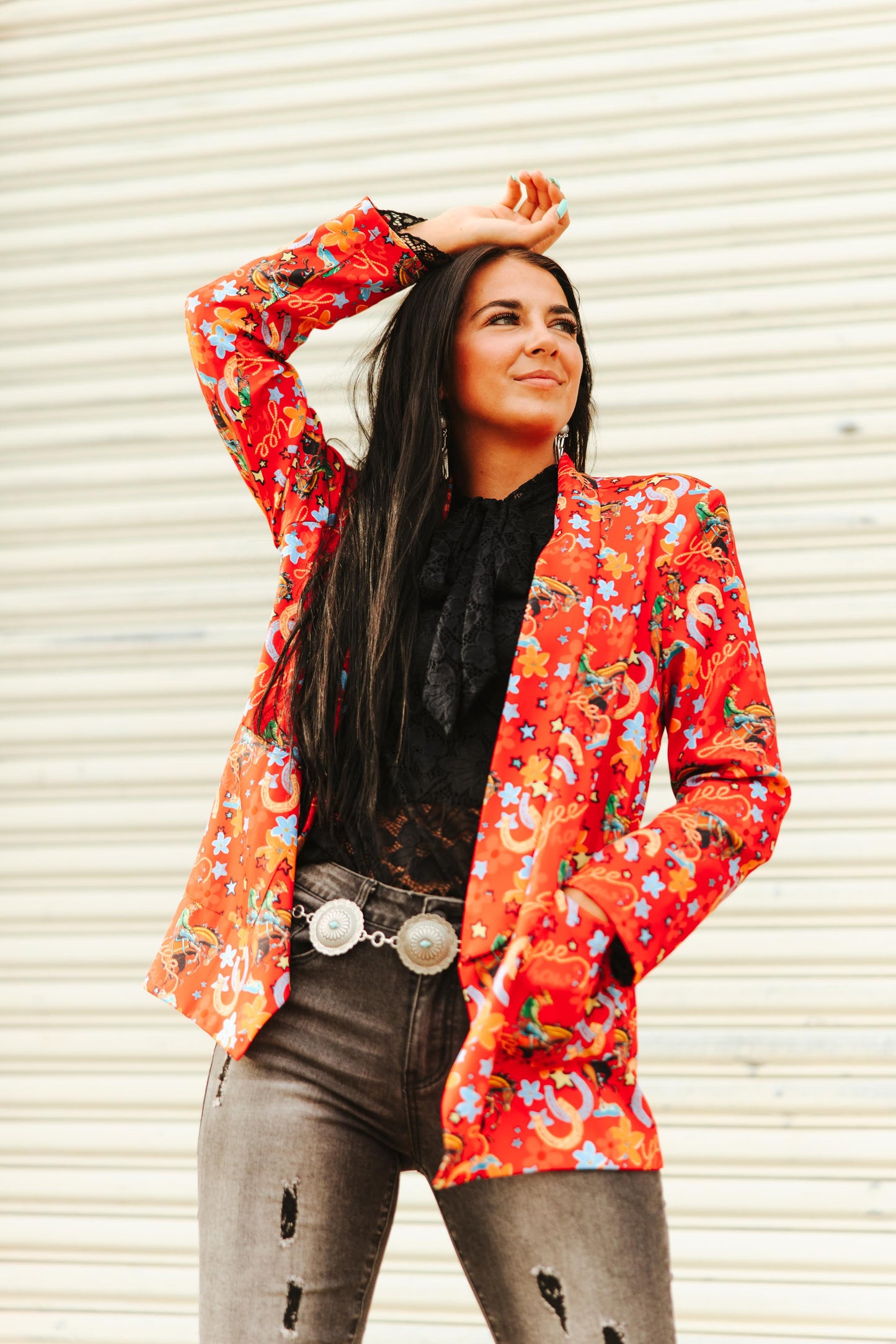 TH1200 RED YEEHAW BLAZER (7 Piece)