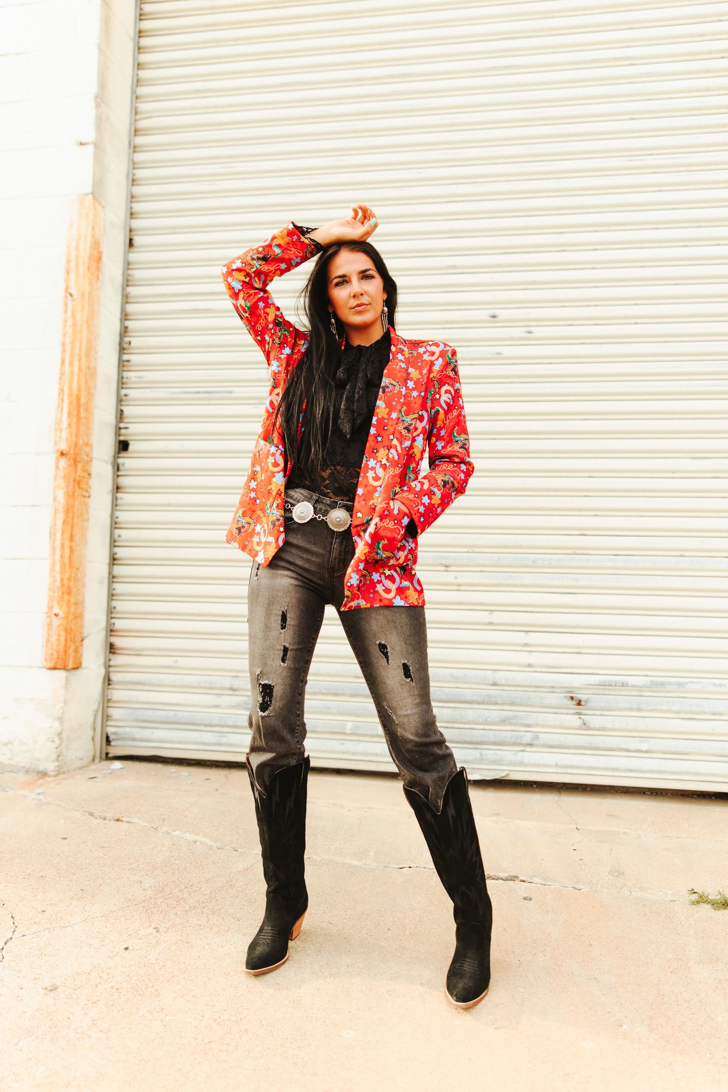 TH1200 RED YEEHAW BLAZER (7 Piece)