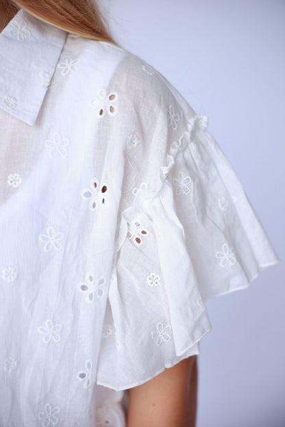 TH2003 IVORY EYELET RUFFLE TOP 06_DETAIL2