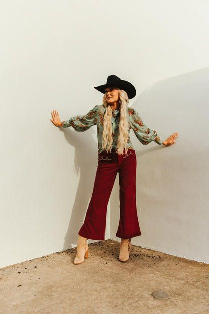 TH220 WINE ROPING PANTS (7 Piece)