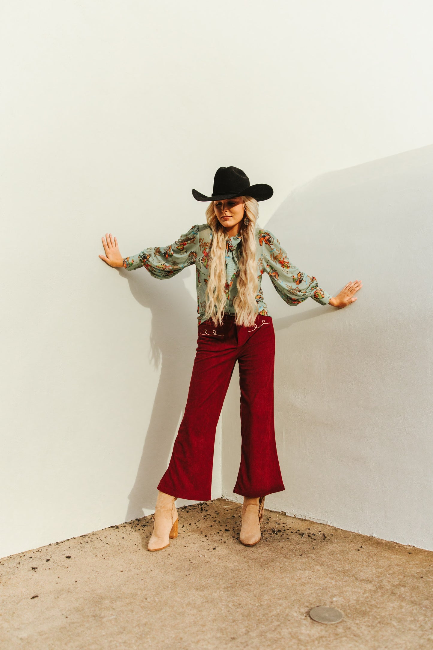 TH220 S308 WINE ROPING PANTS (1 Piece)
