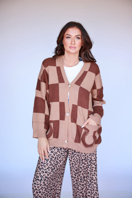 TH2977_BROWN_CHECK_HORSESHOE_02_FOCUSED