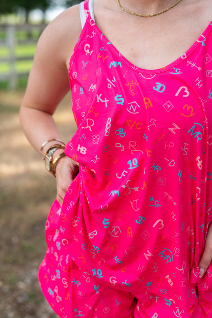 TH5 FLOWY PINK BRAND FLOWY TANK (7 Piece)