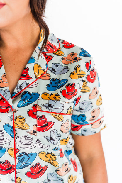 TH200 HAT  PJ SHORT  SET  (1 PIECE)