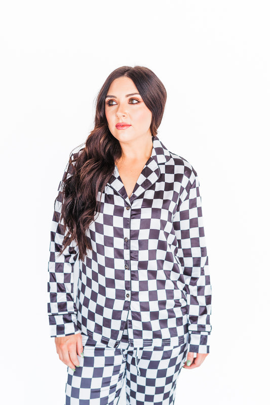 TH202 Black checkered PJ (7) PACK