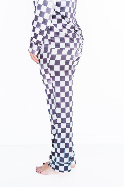 TH202 Black checkered PJ (1)