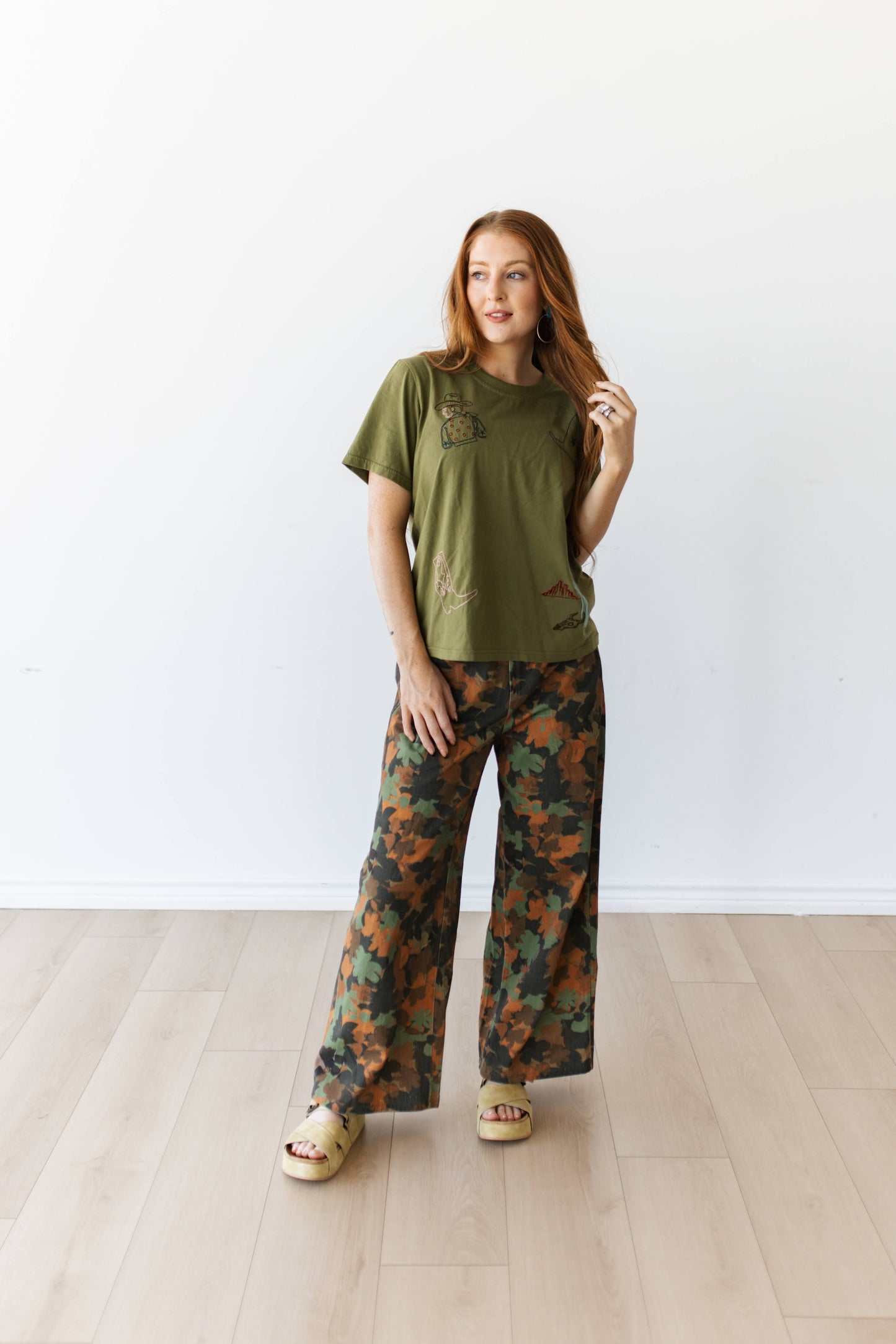 TH61 FLORAL CAMO PANT (7 PIECE)