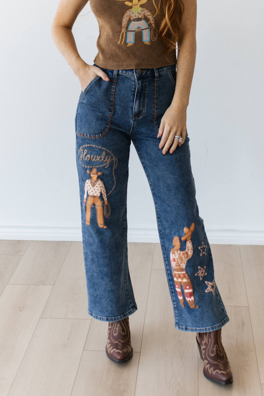 TH245 COWBOY DENIM  JEANS (7 PIECE)