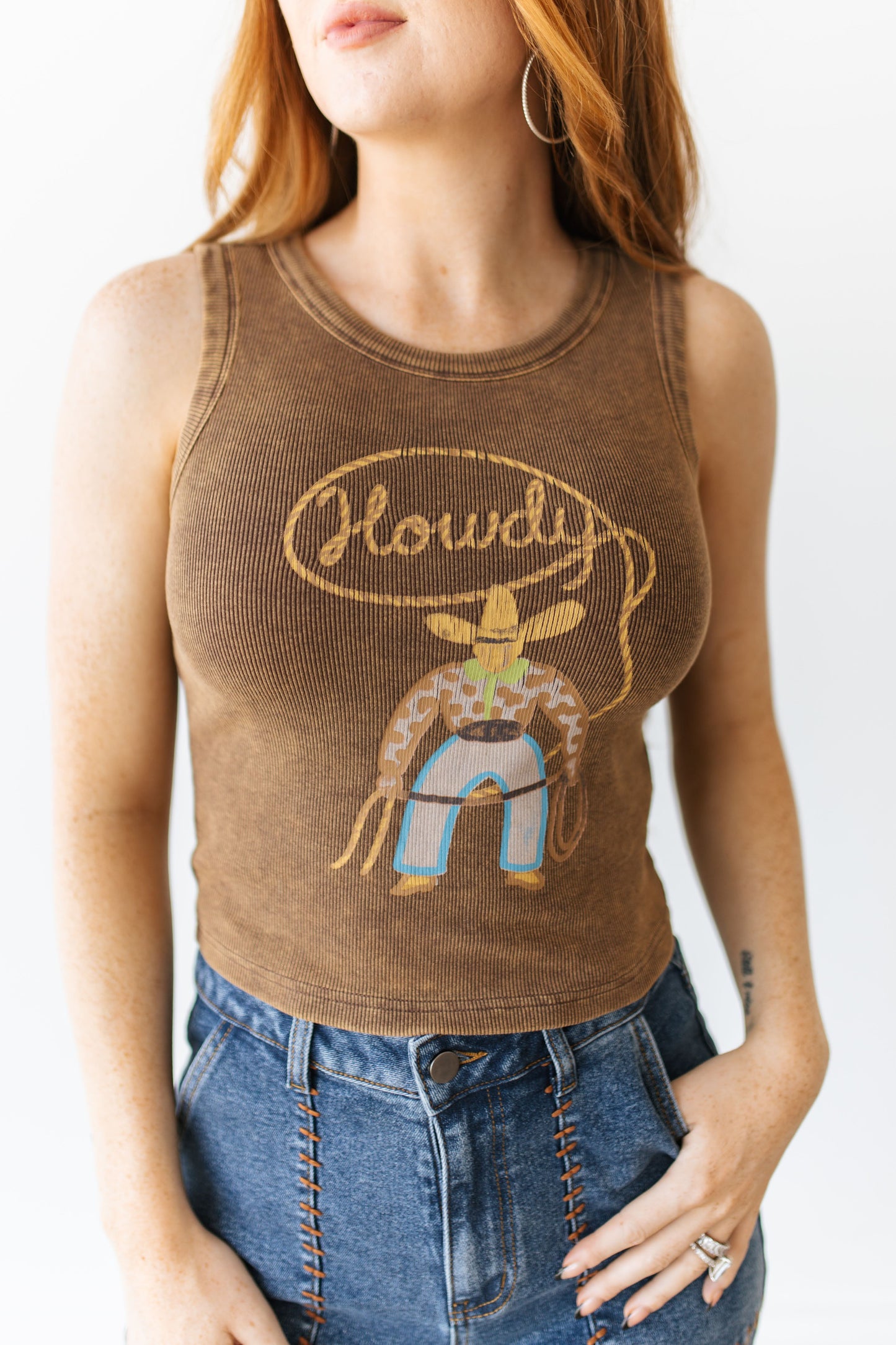 TH2001 ROPING "HOWDY" COWBOY (7 PIECE)