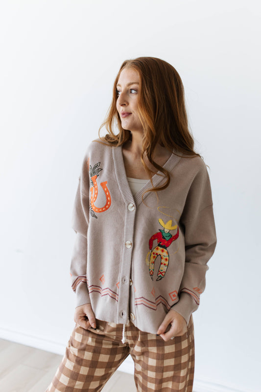 TH325 ROPING COWBOY CARDI (7 PIECE)