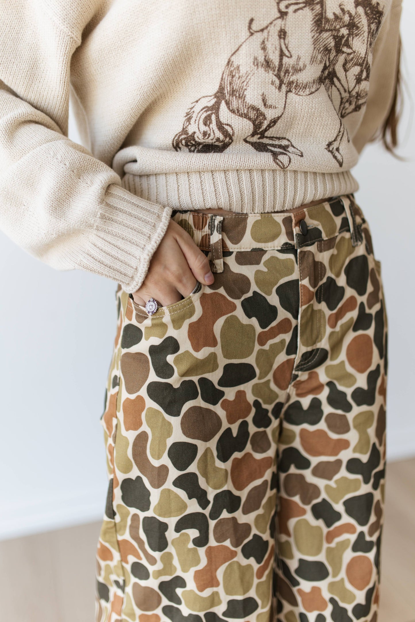 TH250 DUCK CAMO WIDE LEGGED PANTS (8 PIECE)