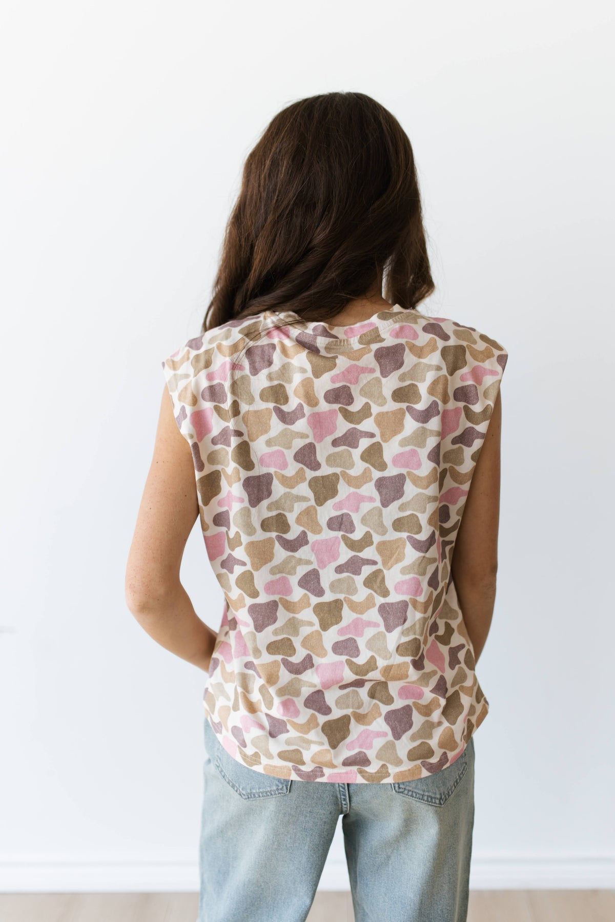 VR3  PINK DUCK CAMO  "RODEO" TANK(7 PIECE- WOMEN)