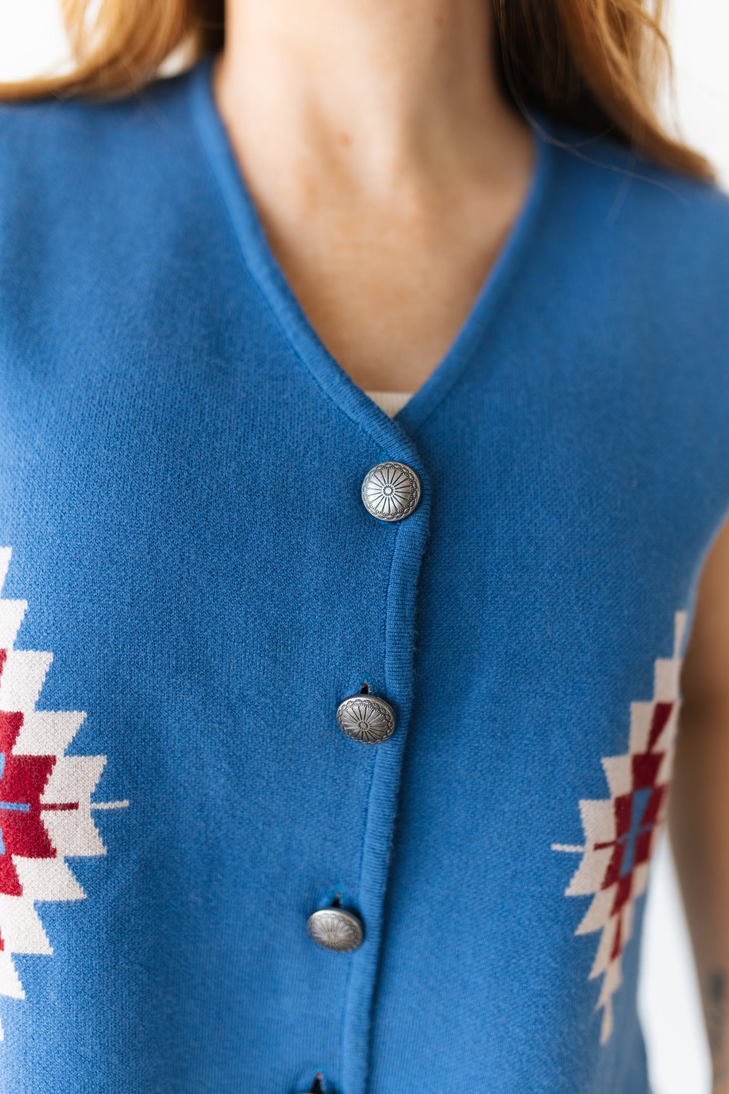 TH315 BLUE AZTEC SWEATER (7 PIECE)