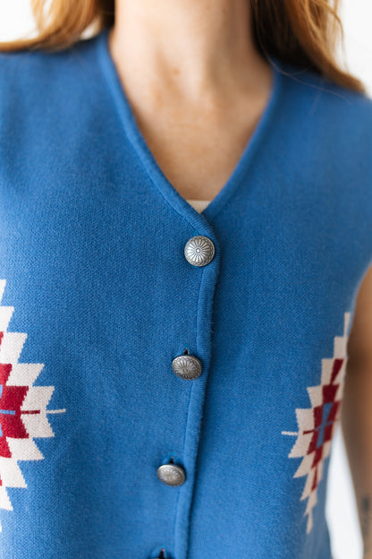TH315 BLUE AZTEC SWEATER (7 PIECE)