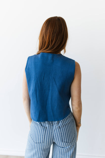 TH315 BLUE AZTEC SWEATER (7 PIECE)
