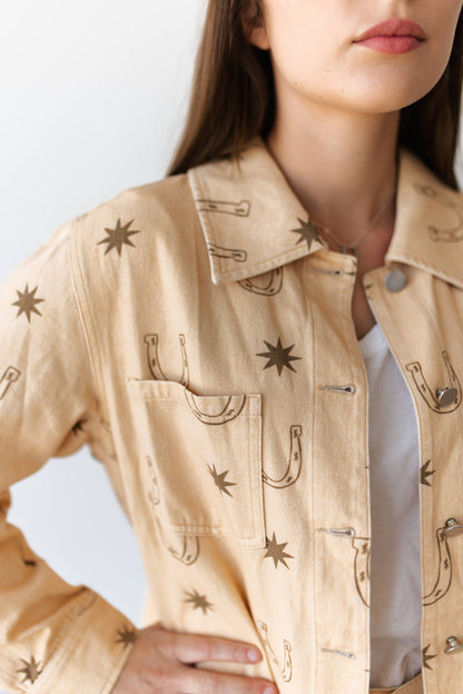 TH007 TAUPE HORSESHOE SHACKET (7 PIECE)
