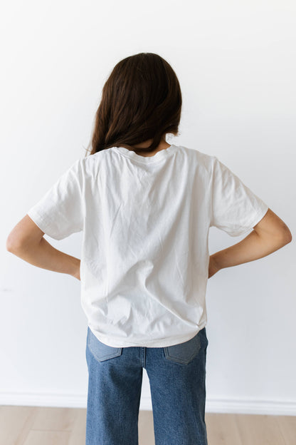 TH1401 WHITE ARMADILLO EMBROIDERY TEE (7 PIECE)