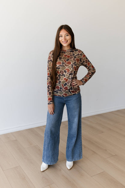 TH1221 DUCK CAMO MESH TOP (7 PIECE)