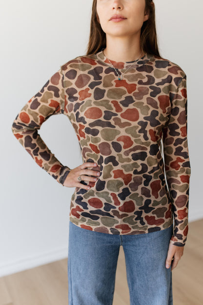 TH1221 DUCK CAMO MESH TOP (7 PIECE)