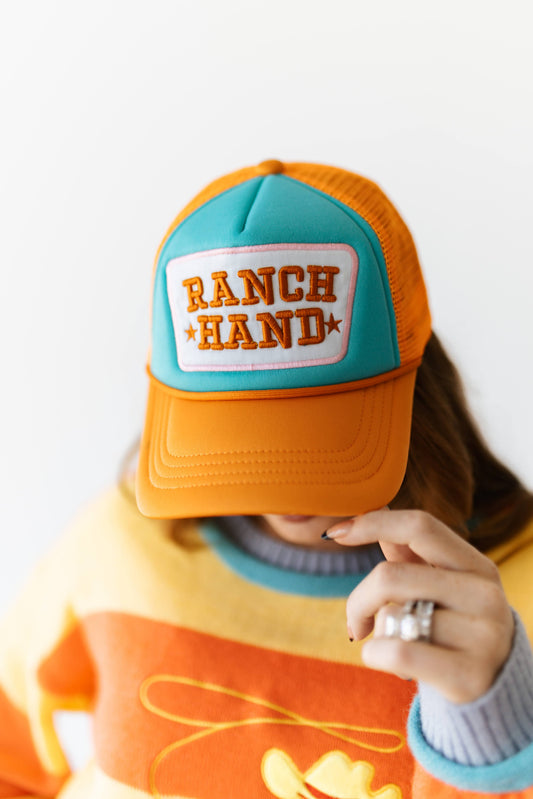 TH9076 TRUCKER HAT "RANCH HAND"