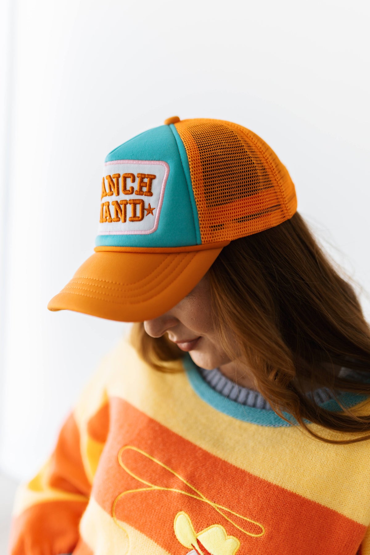 TH9076 TRUCKER HAT "RANCH HAND"