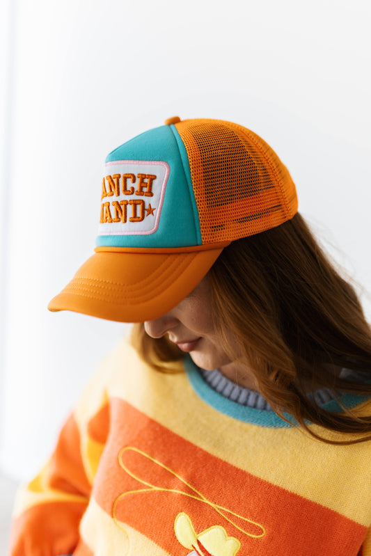 TH9076 TRUCKER HAT "RANCH HAND"