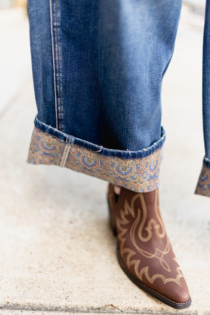 TH201 DENIM CUFF JEANS (7 PIECES)
