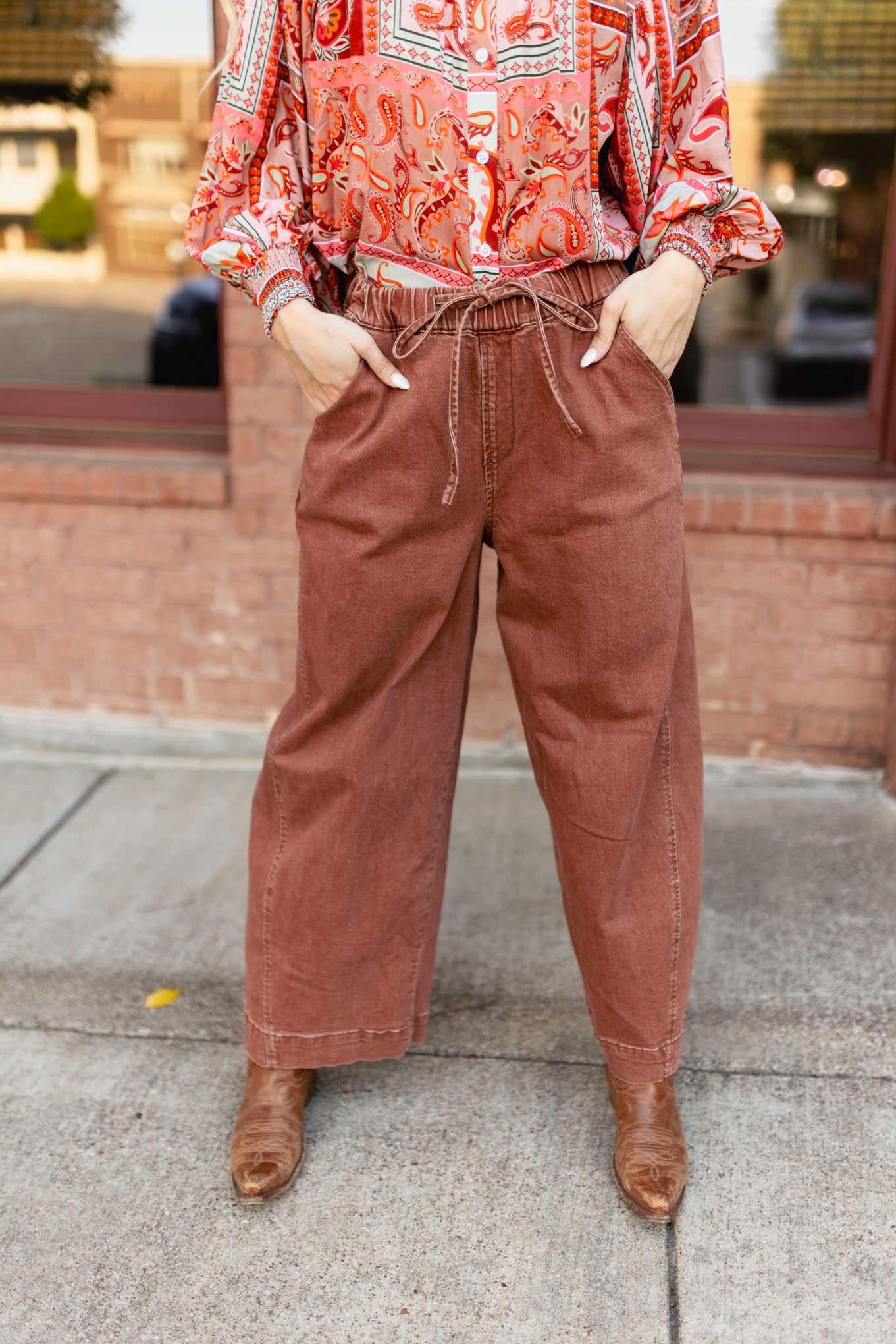 TH60 RUST OVERSIZED JEAN(7 Piece)
