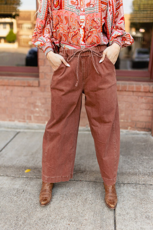 TH60 RUST OVERSIZED JEAN(7 Piece)