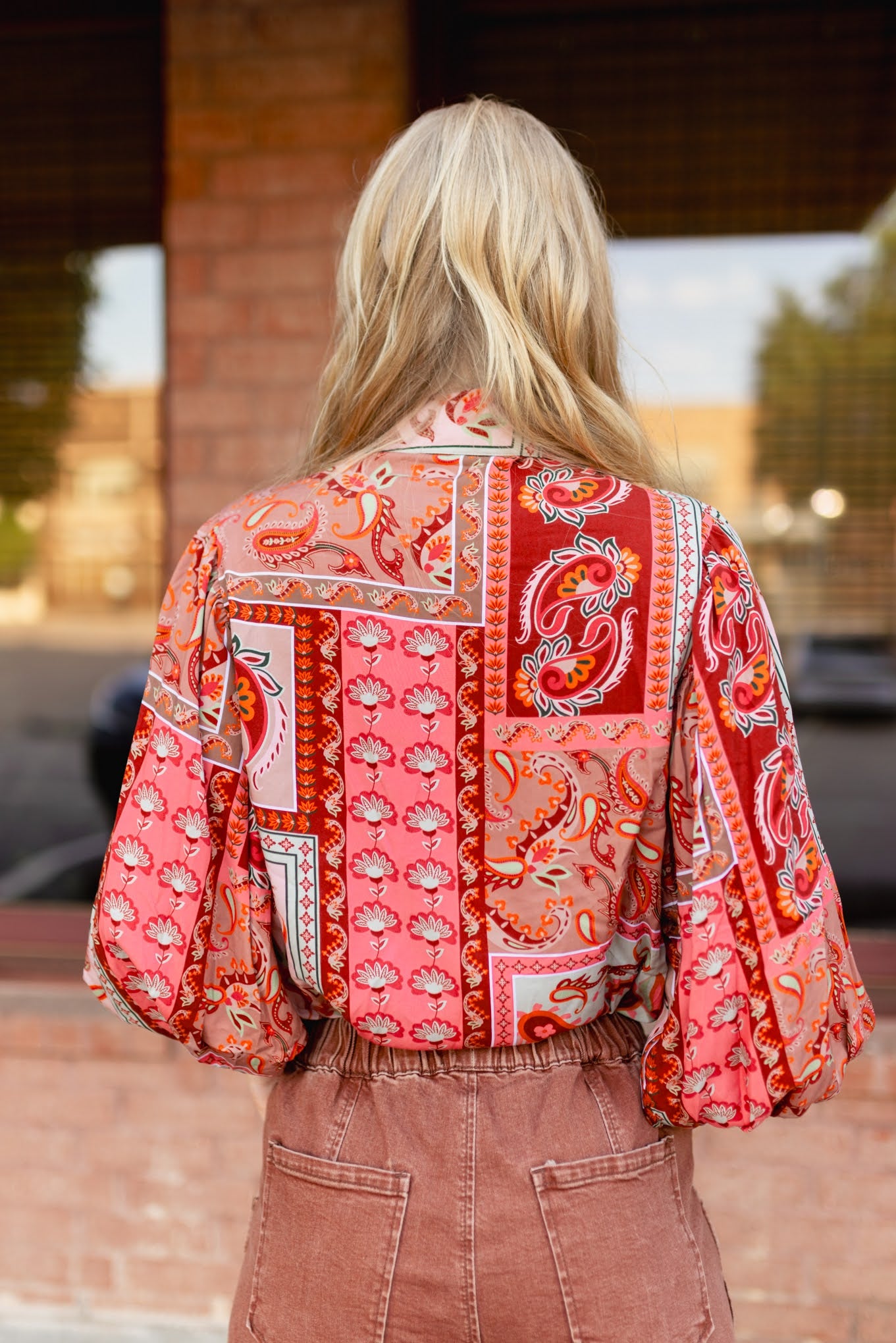 TH23 PINK PAISLEY ( 7 PIECE)