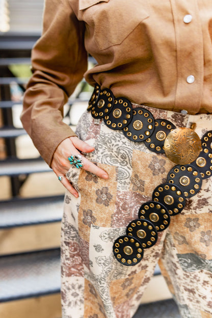 BLACK DISC BELT