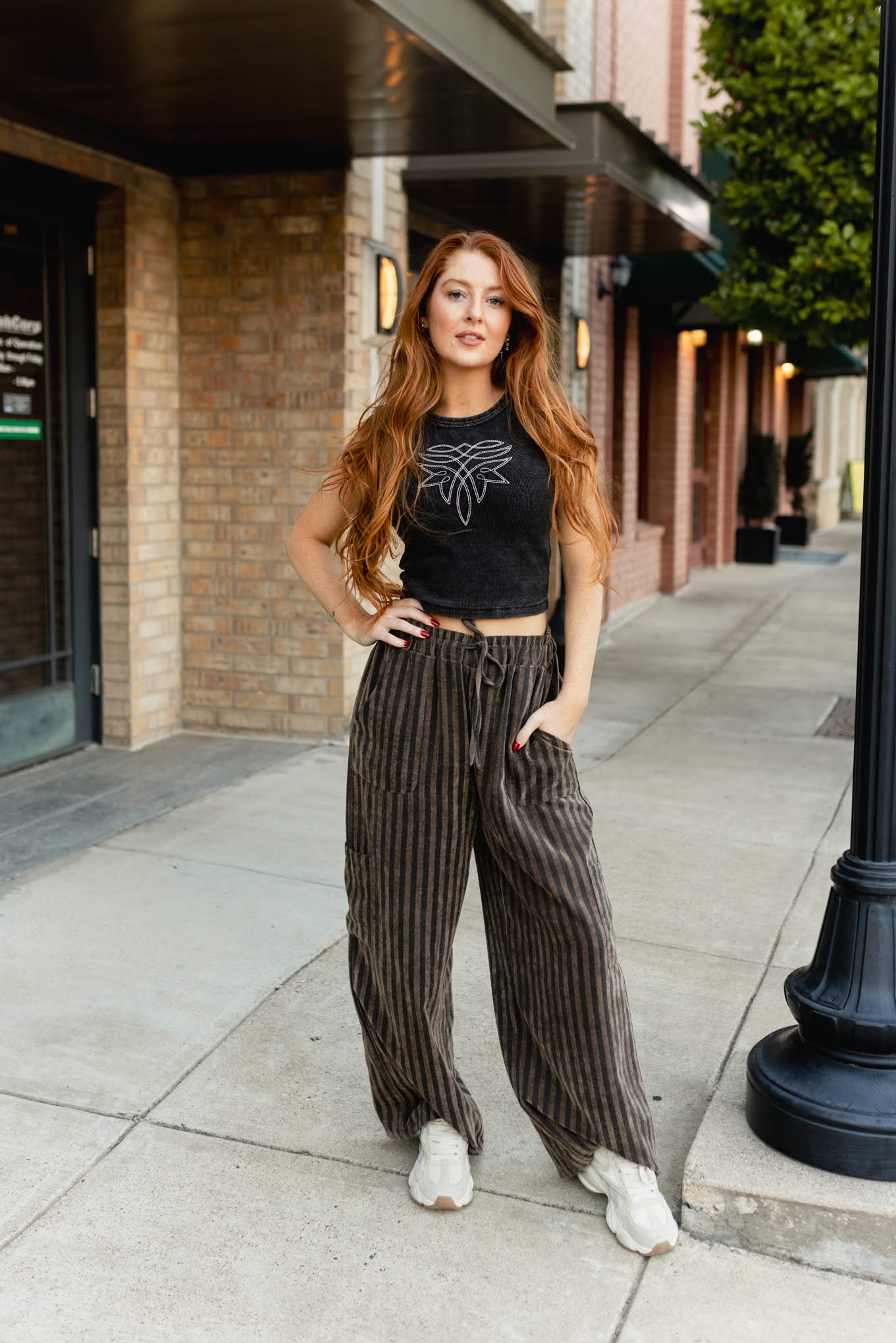 TH2001  BOOT STITCH TANK BLACK (7 Piece)