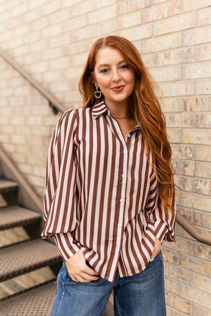 TH11 TAN BROWN STRIPED (7 Piece)