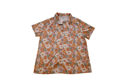 TH201 RETRO ORA FLORAL PJ PANT SET (1 PEICE)