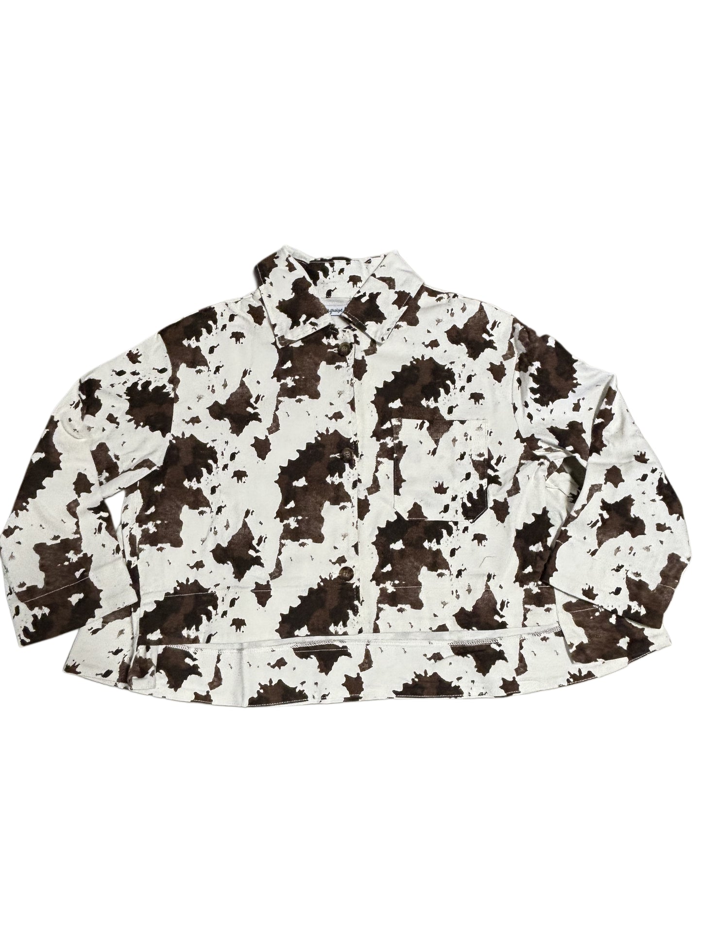 TH003 COW PRINT JACKET (1 Piece)