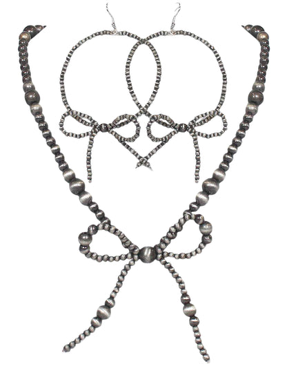 0138 HH259 Ribbon Navajo Pearl 18" Set