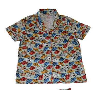 TH200 HAT  PJ SHORT SET (1 PIECE)