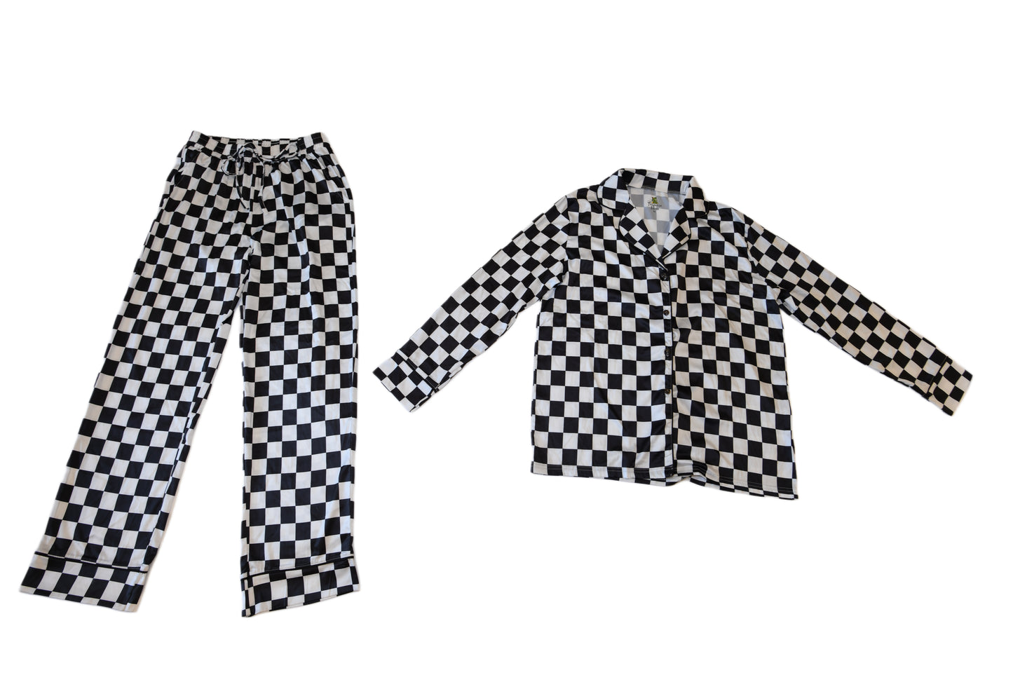 TH202 Black checkered PJ (1)