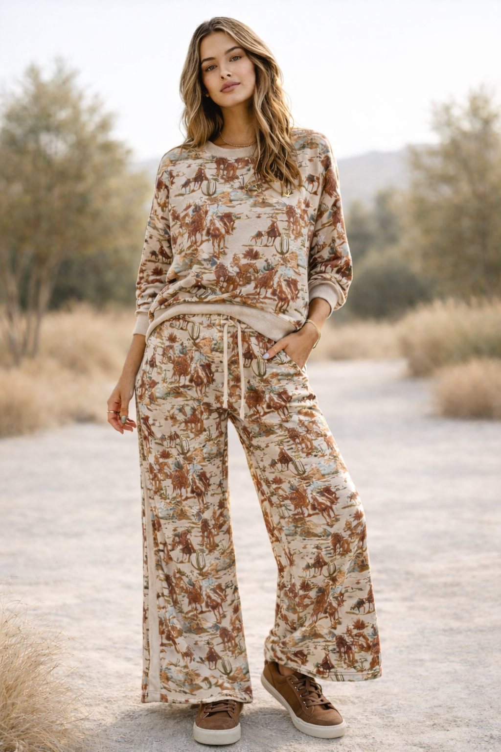 VR2001 COWBOY SWEATPANTS(OPEN)