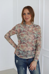 TH1221 VINTAGE HORSE MESH TOP(7 Piece)