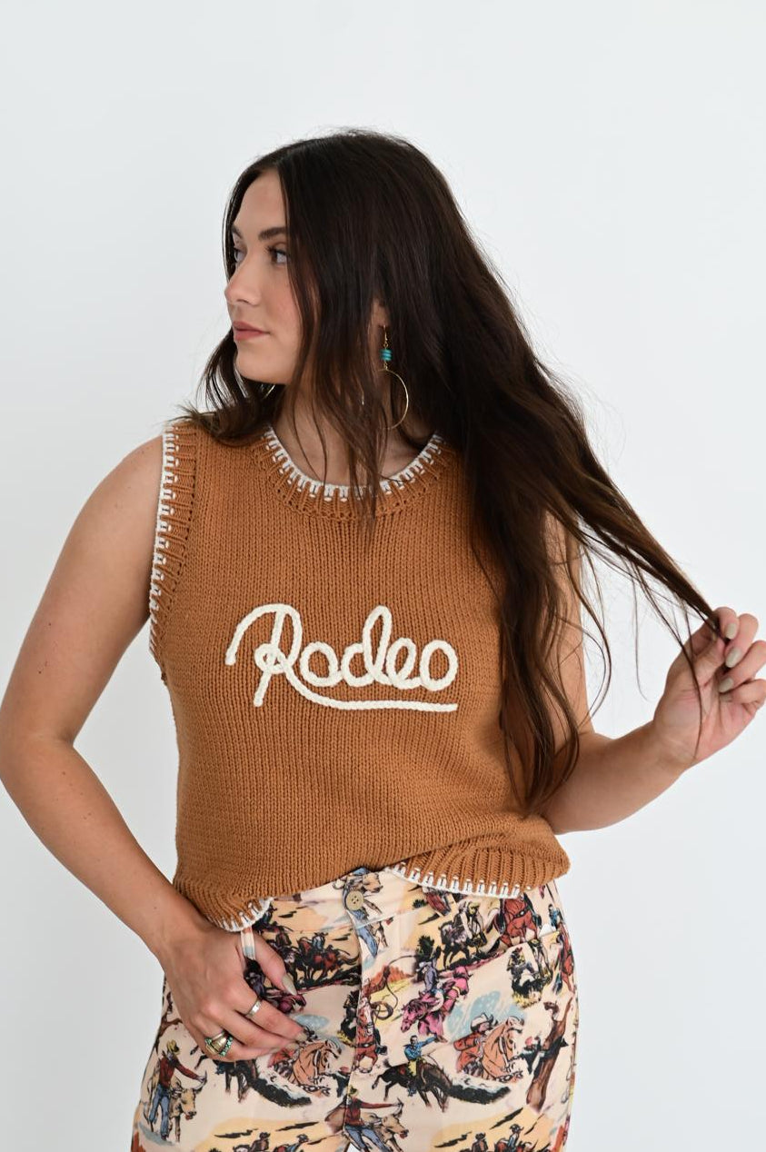 TH4215 BROWN RODEO PULLOVER SWEATER (7 Piece)