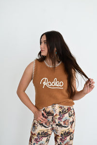 TH4215 BROWN RODEO PULLOVER SWEATER (1 Piece)