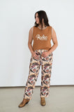 TH4215 BROWN RODEO PULLOVER SWEATER (1 Piece)