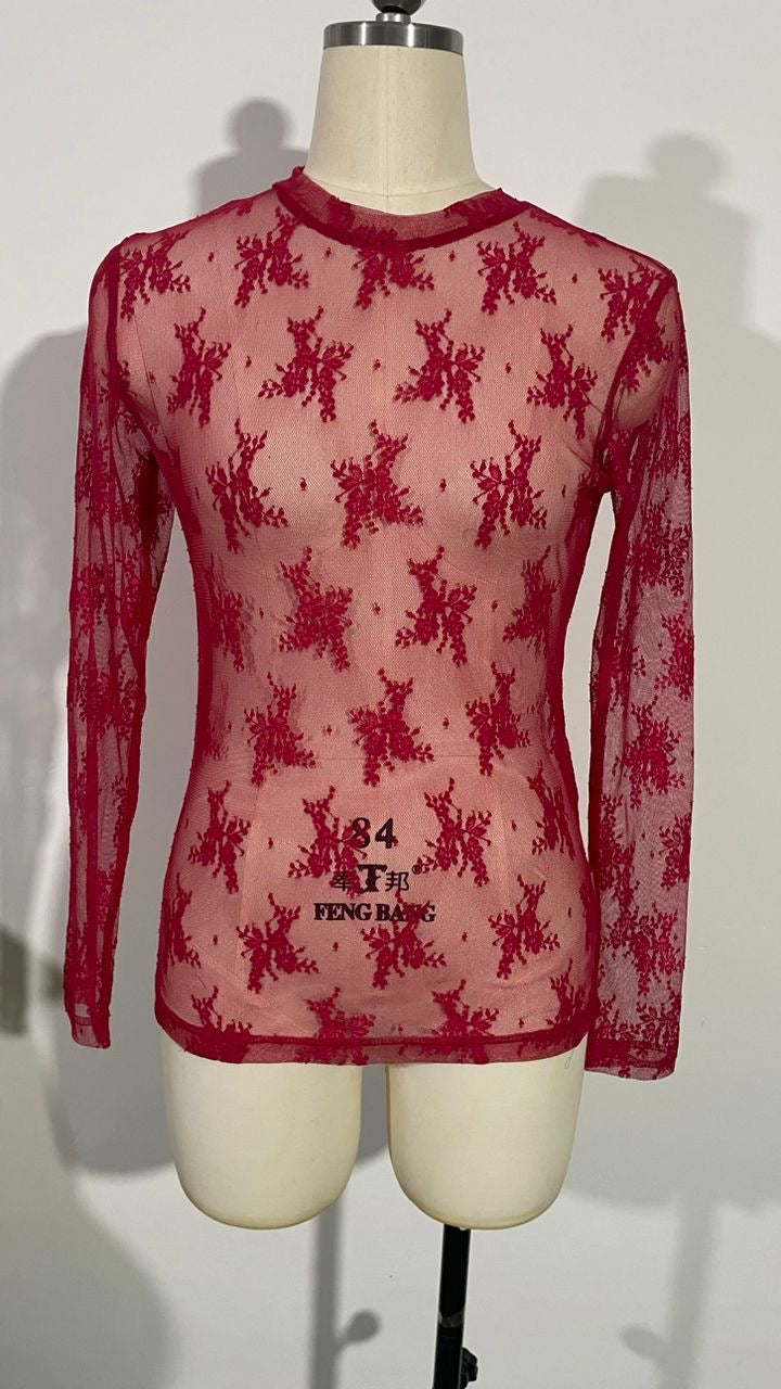 TH1221 NEW RUST LACE (7 PIECE)